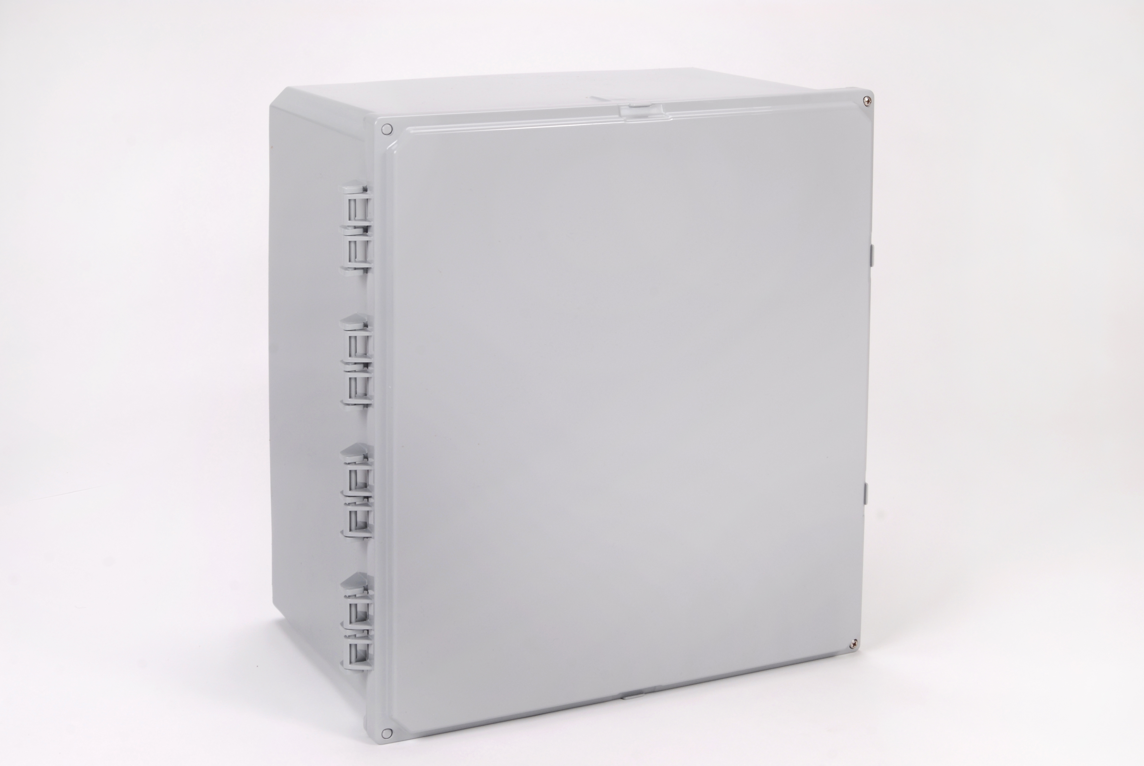 Integra Wallmount Enclosure; 18" x 16" x 10"; Polycarbonate; Solid Cover; Hinge/Screw Connection; NEMA 6P